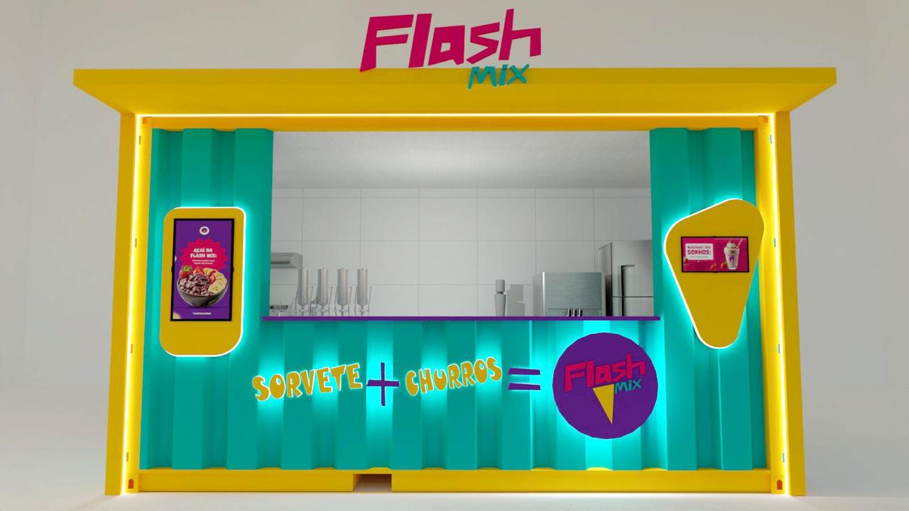 Flash Mix | Franquia de Sorvete e Churros - Fature o Ano Todo